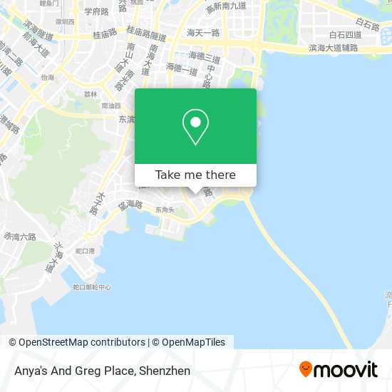 Anya's And Greg Place map
