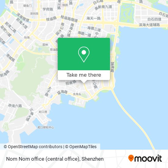 Nom Nom office (central office) map