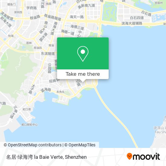 名居·绿海湾 la Baie Verte map