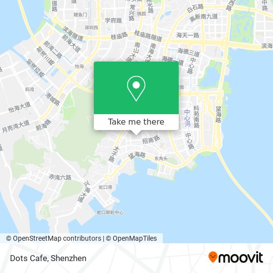 Dots Cafe map