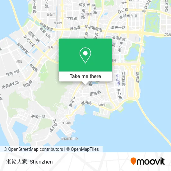 湘赣人家 map