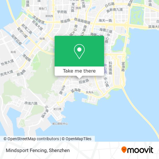 Mindsport Fencing map