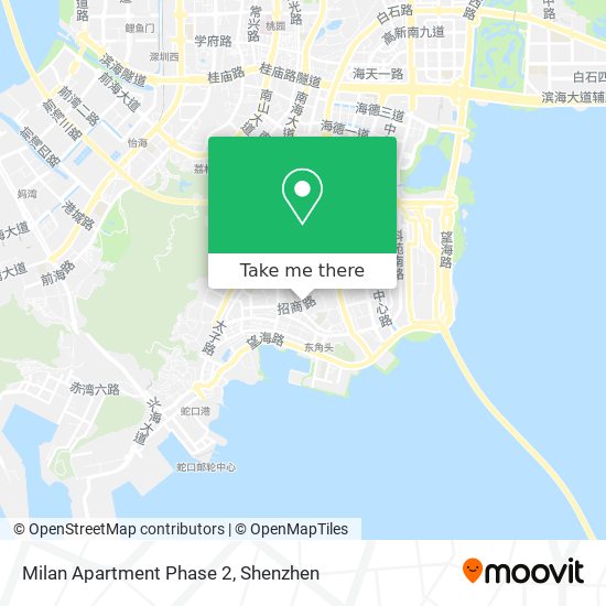 Milan Apartment Phase 2 map