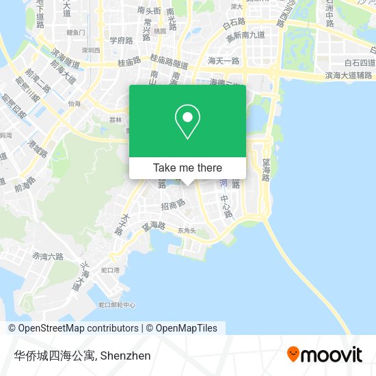 华侨城四海公寓 map
