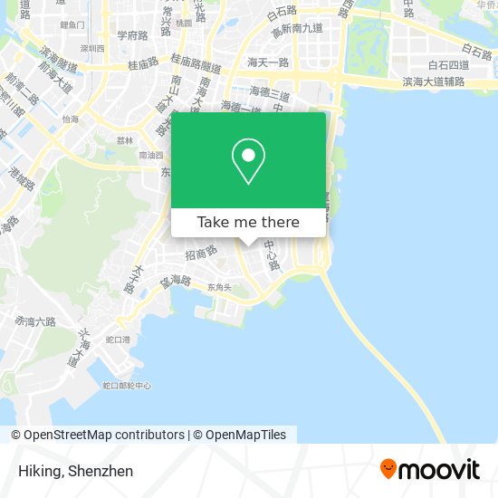 Hiking map