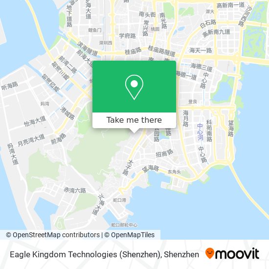 Eagle Kingdom Technologies (Shenzhen) map