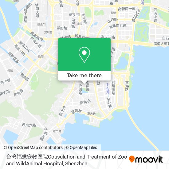 台湾福懋宠物医院Cousulation and Treatment of Zoo and WildAnimal Hospital map