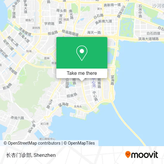 长杏门诊部 map