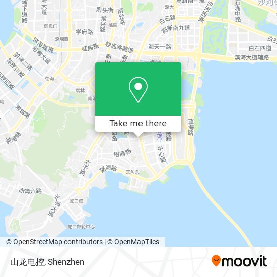 山龙电控 map