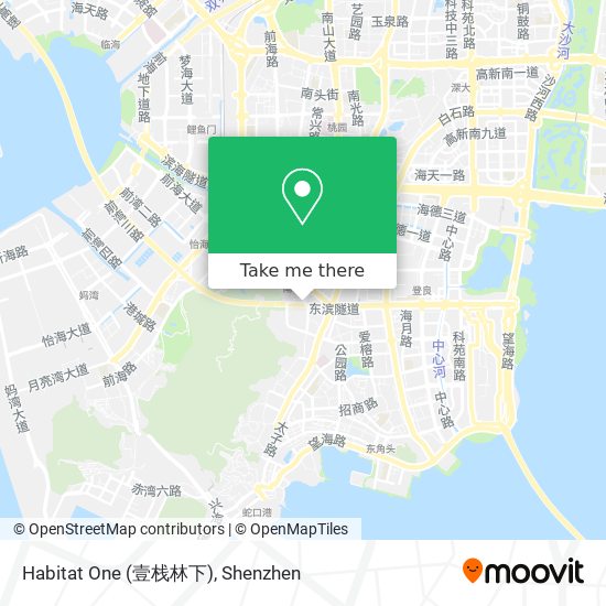 Habitat One (壹栈林下) map