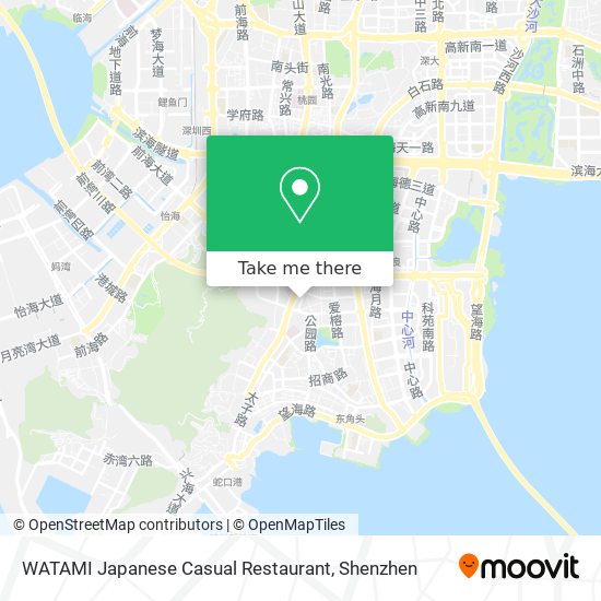 WATAMI  Japanese Casual Restaurant map