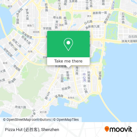 Pizza Hut (必胜客) map