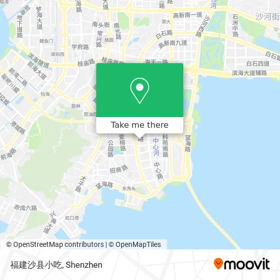福建沙县小吃 map