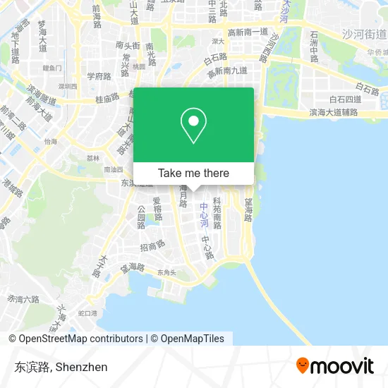 东滨路 map