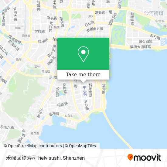 禾绿回旋寿司 helv sushi map