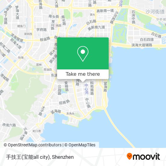 手技王(宝能all city) map