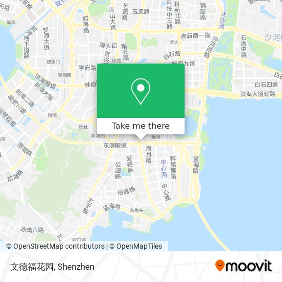 文德福花园 map