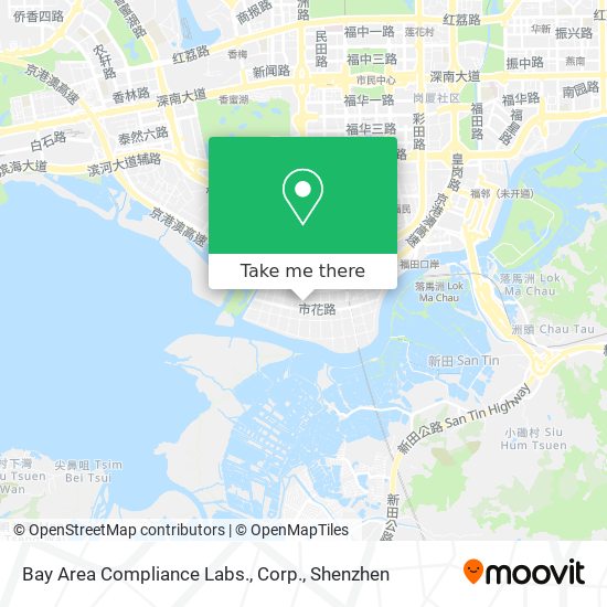 Bay Area Compliance Labs., Corp. map