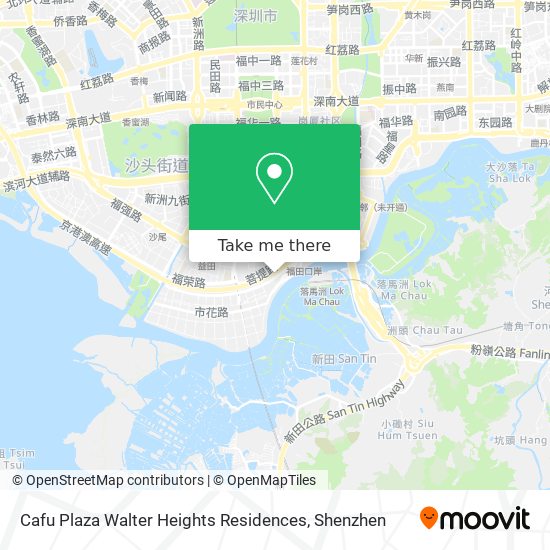 Cafu Plaza Walter Heights Residences map