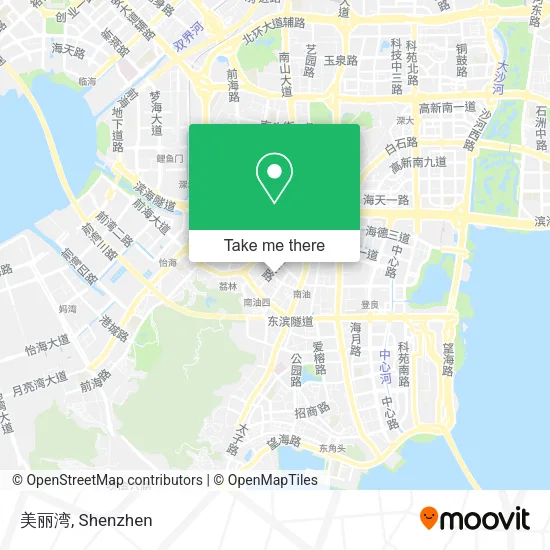 美丽湾 map