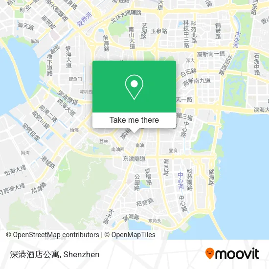 深港酒店公寓 map