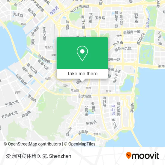 爱康国宾体检医院 map