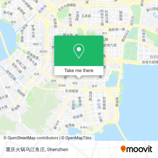 重庆火锅乌江鱼庄 map
