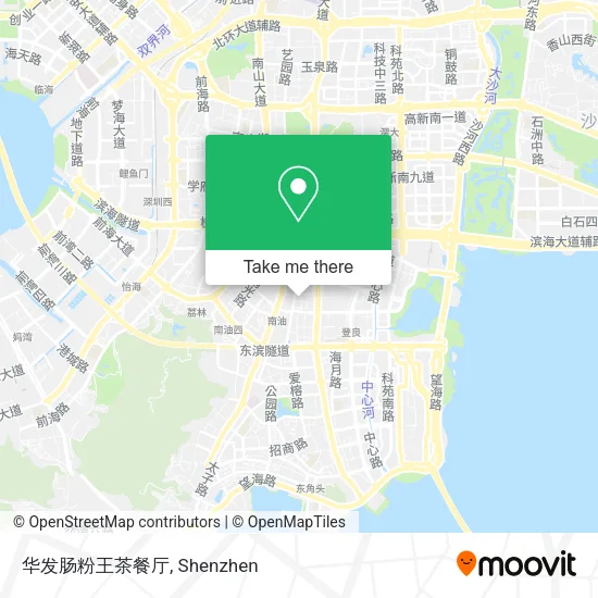 华发肠粉王茶餐厅 map
