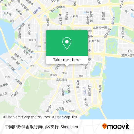 中国邮政储蓄银行南山区支行 map