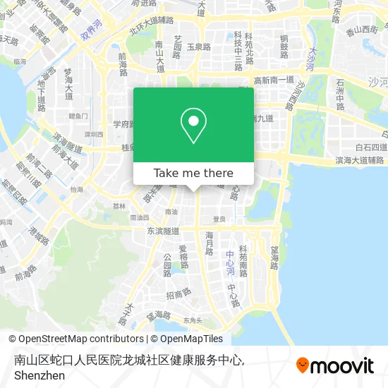 南山区蛇口人民医院龙城社区健康服务中心 map