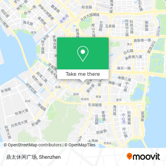 鼎太休闲广场 map