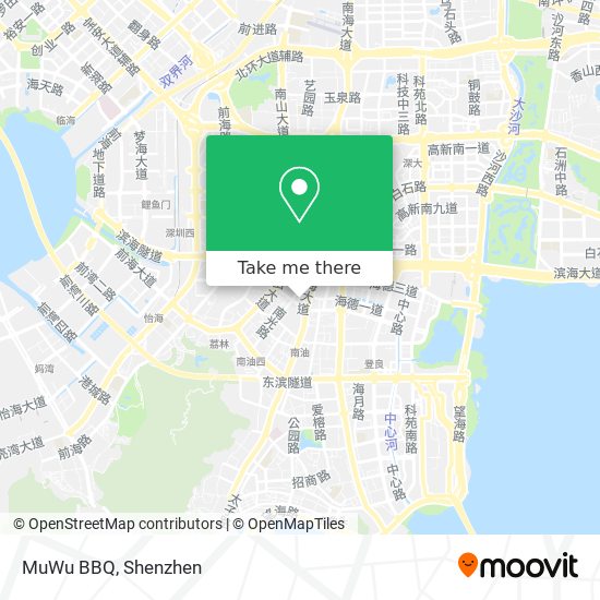 MuWu BBQ map
