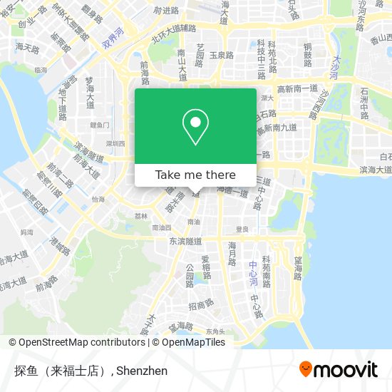 探鱼（来福士店） map
