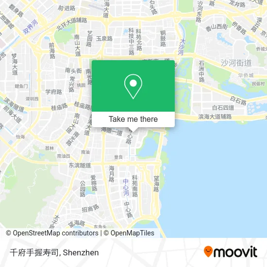 千府手握寿司 map