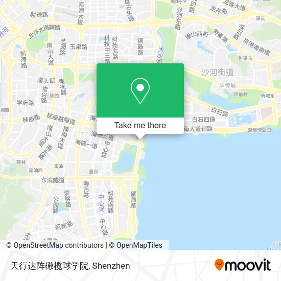 天行达阵橄榄球学院 map