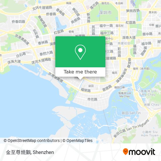 金至尊燒鵝 map