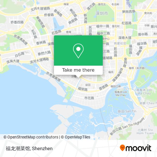 福龙潮菜馆 map