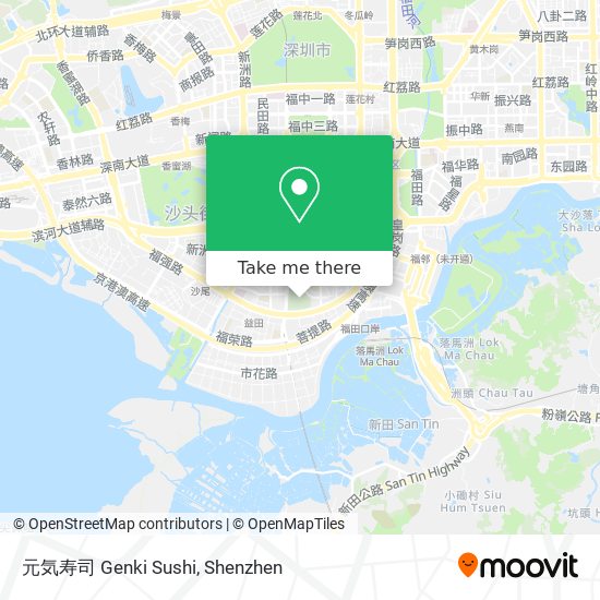 元気寿司 Genki Sushi map