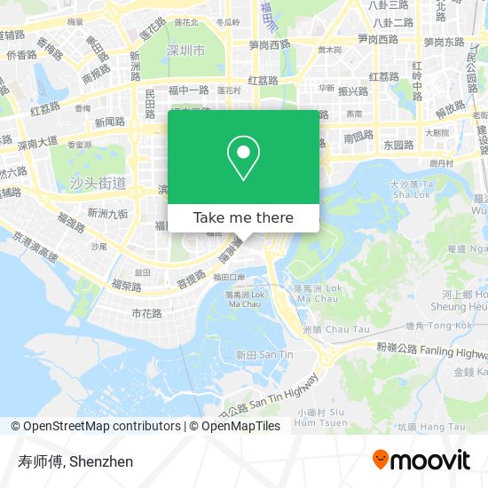 寿师傅 map