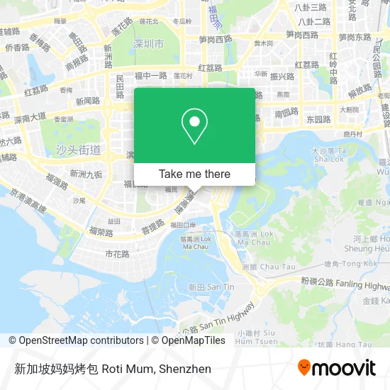 新加坡妈妈烤包 Roti Mum map