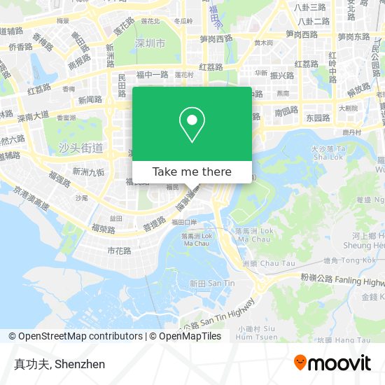 真功夫 map