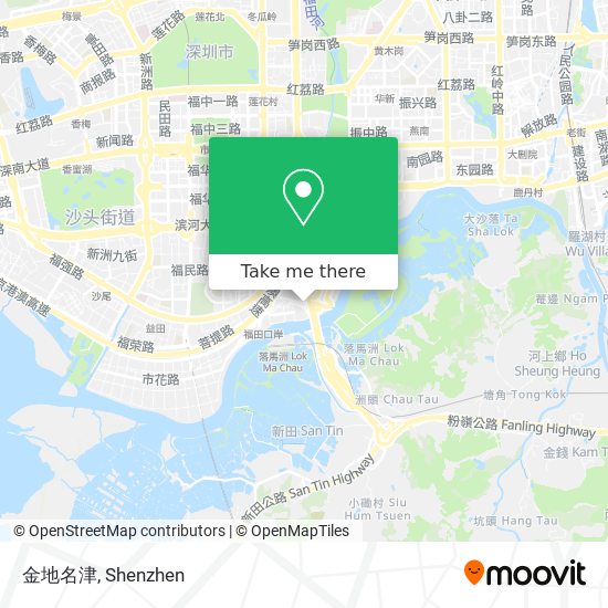 金地名津 map