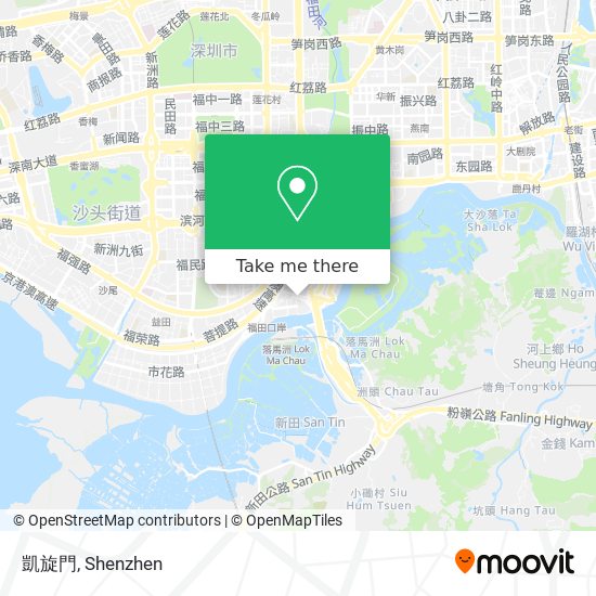 凱旋門 map