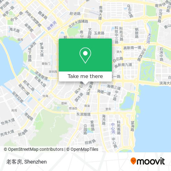 老客房 map