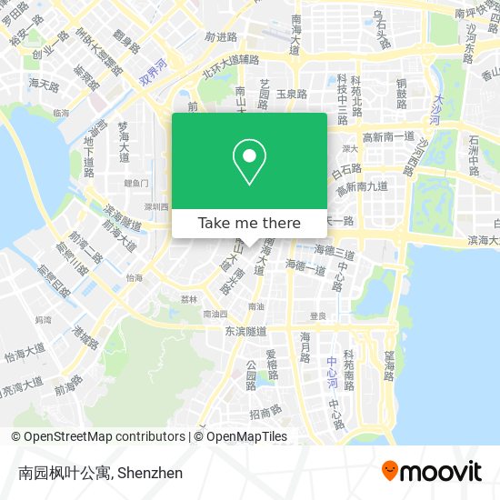 南园枫叶公寓 map