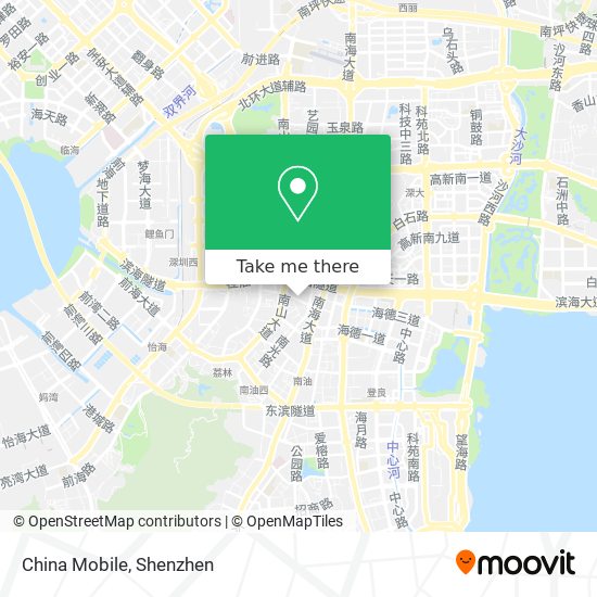 China Mobile map