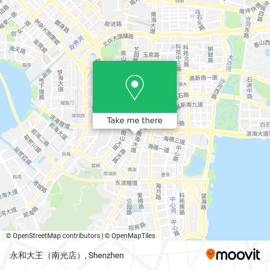 永和大王（南光店） map
