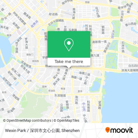 Wexin Park / 深圳市文心公園 map