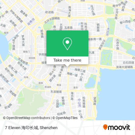 7 Eleven 海印长城 map