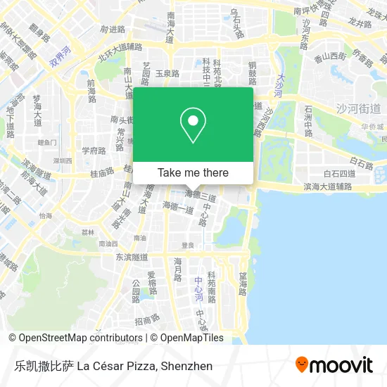 乐凯撒比萨 La César Pizza map